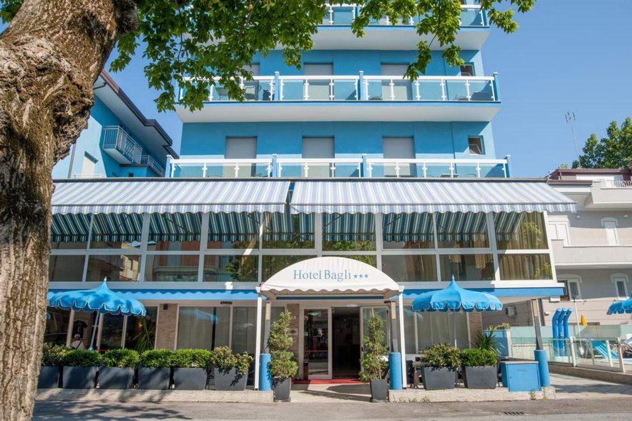 Hotel Bagli リミニ エクステリア 写真