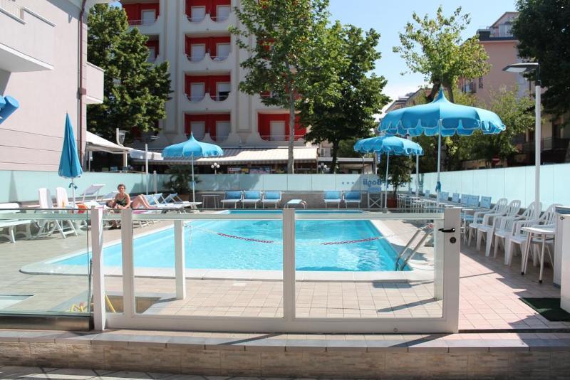 Hotel Bagli リミニ エクステリア 写真