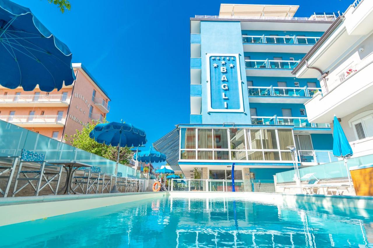 Hotel Bagli リミニ エクステリア 写真