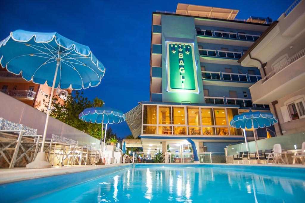 Hotel Bagli リミニ エクステリア 写真