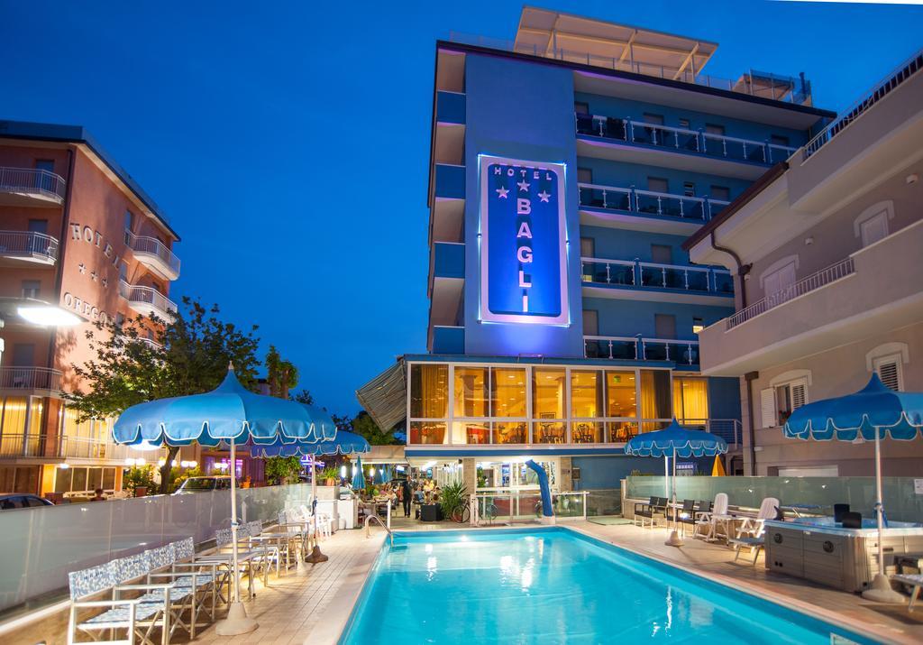 Hotel Bagli リミニ エクステリア 写真