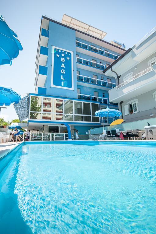 Hotel Bagli リミニ エクステリア 写真