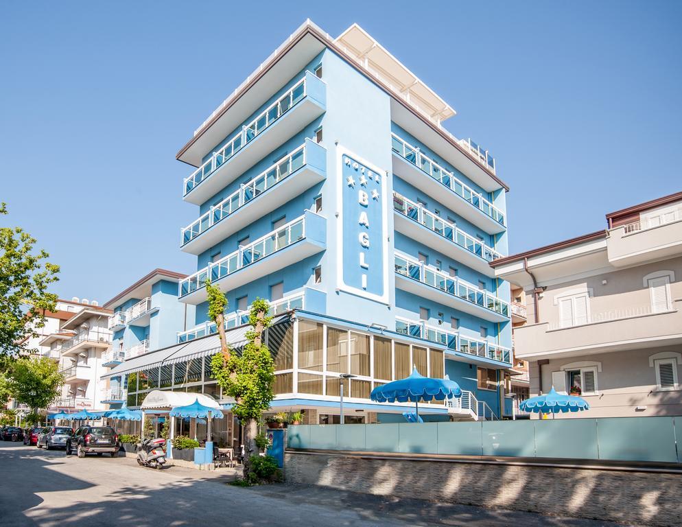Hotel Bagli リミニ エクステリア 写真